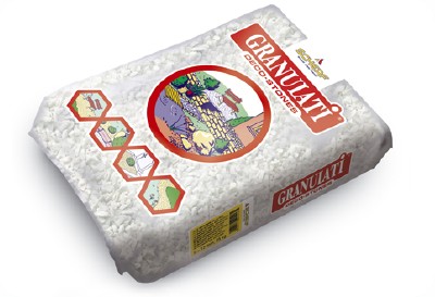 Márványzúzalék, matt fehér, zsák